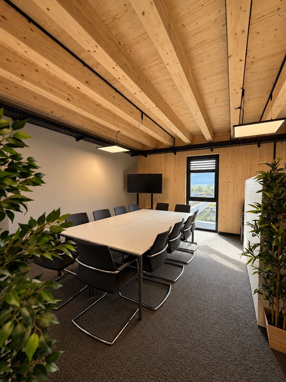 La salle de réunion du bureau de Delémont